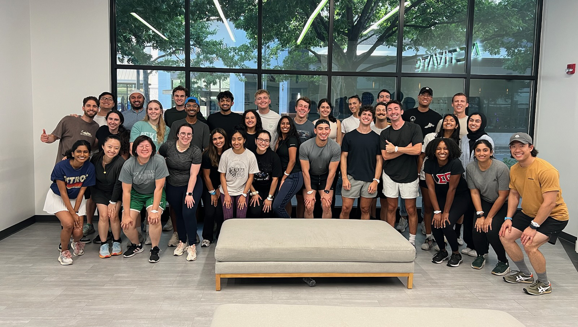 Group photo of internal medicine residents.