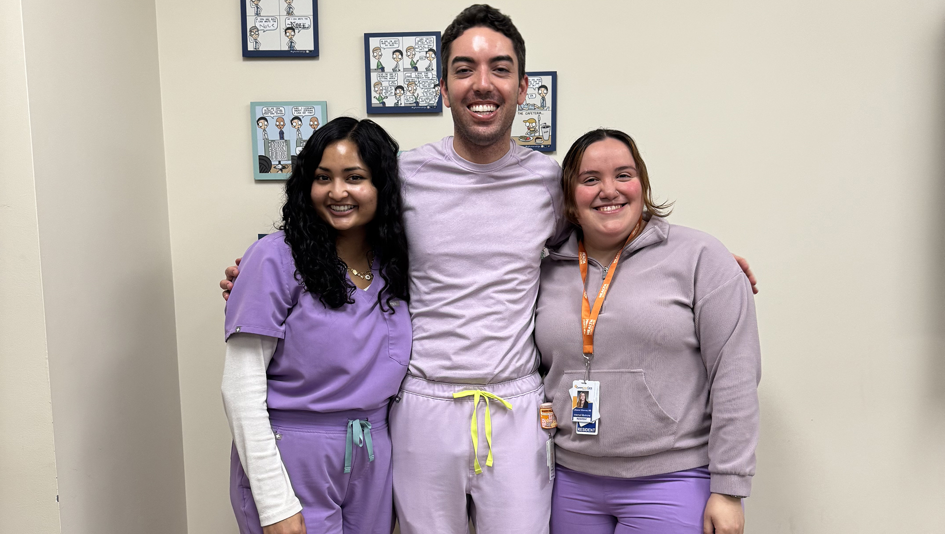 Group photo of internal medicine residents.