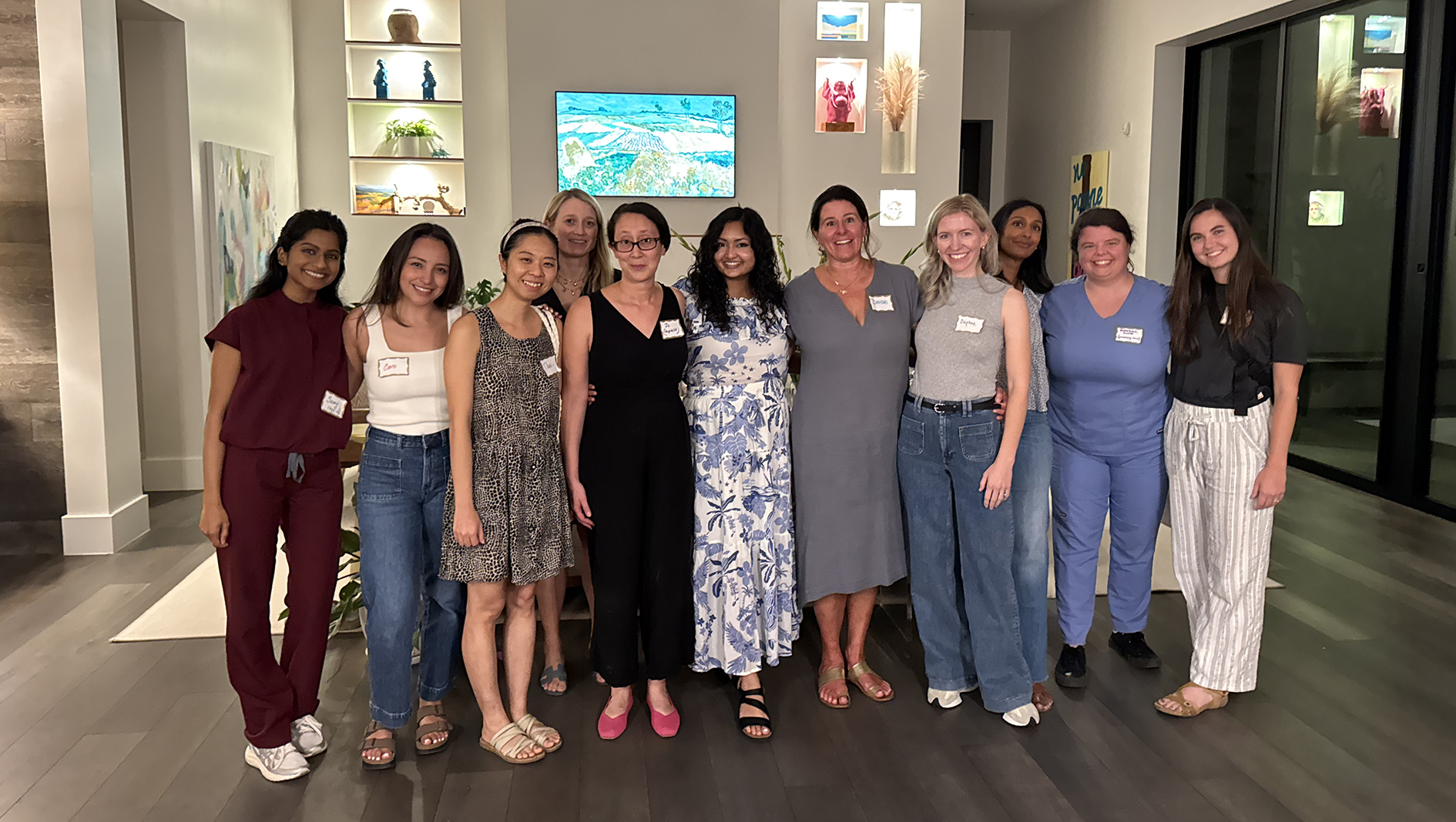 Group photo of internal medicine residents.