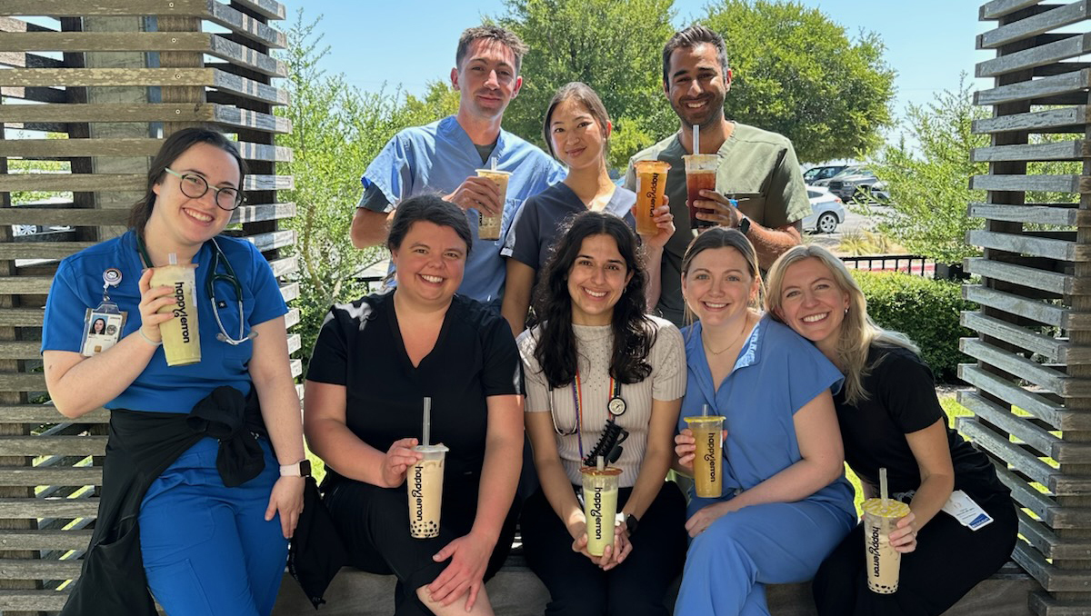 Group photo of internal medicine residents.